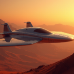 "Unlocking Space's Final Frontier: Exploring the Cosmos with Cutting-Edge Tech and Innovation" "An image of a futuristic spacecraft, Aurora, hovering above a distant planet's horizon, reflecting twin suns' warm light."